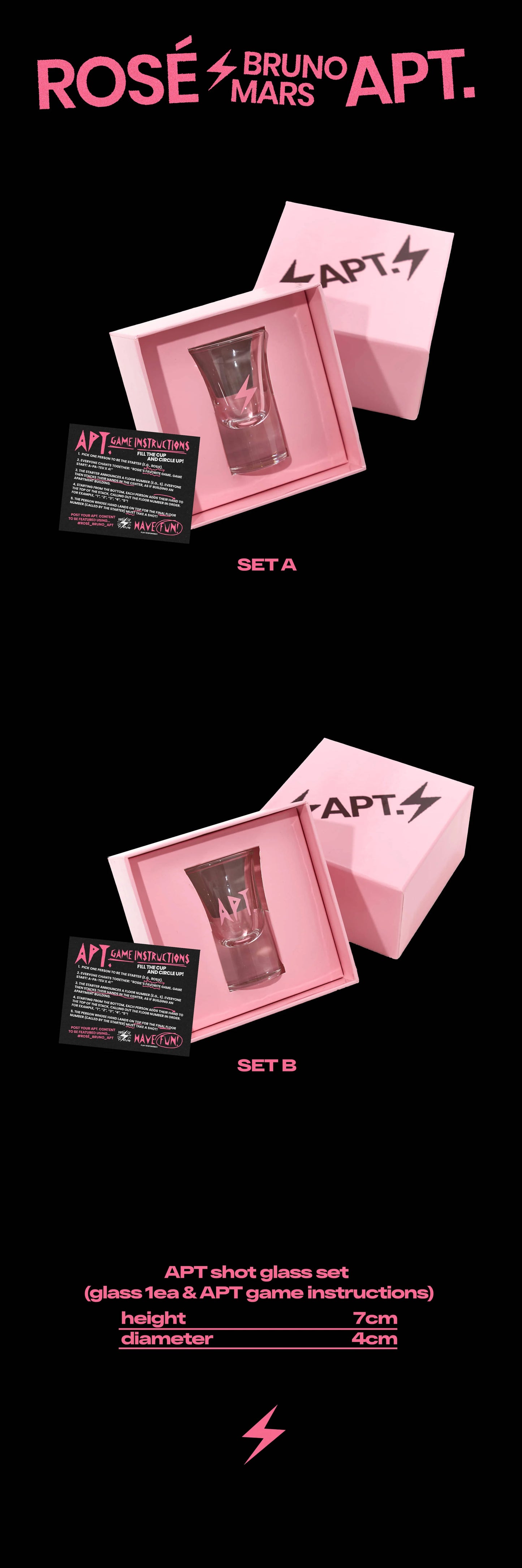 BLACKPINK ROSÉ APT Official MD (ROSIE MD)