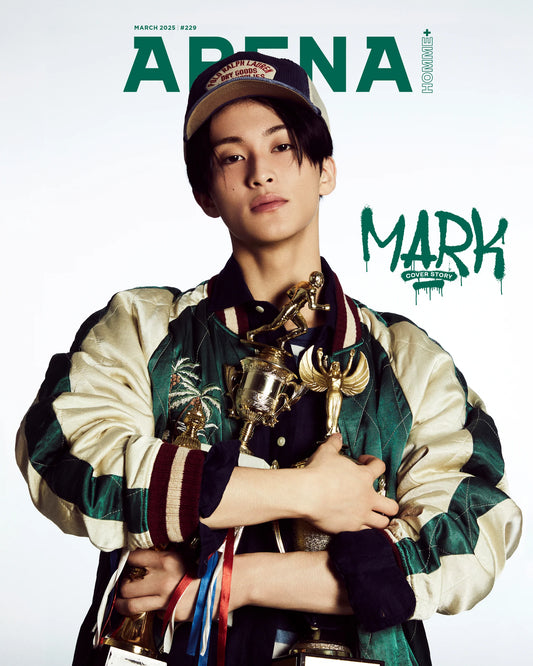 ARENA HOMME+ KOREA MAGAZINE (COVER: NCT MARK LEE) MARCH 2025 ISSUE
