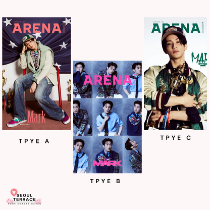 ARENA HOMME+ KOREA MAGAZINE (COVER: NCT MARK LEE) MARCH 2025 ISSUE
