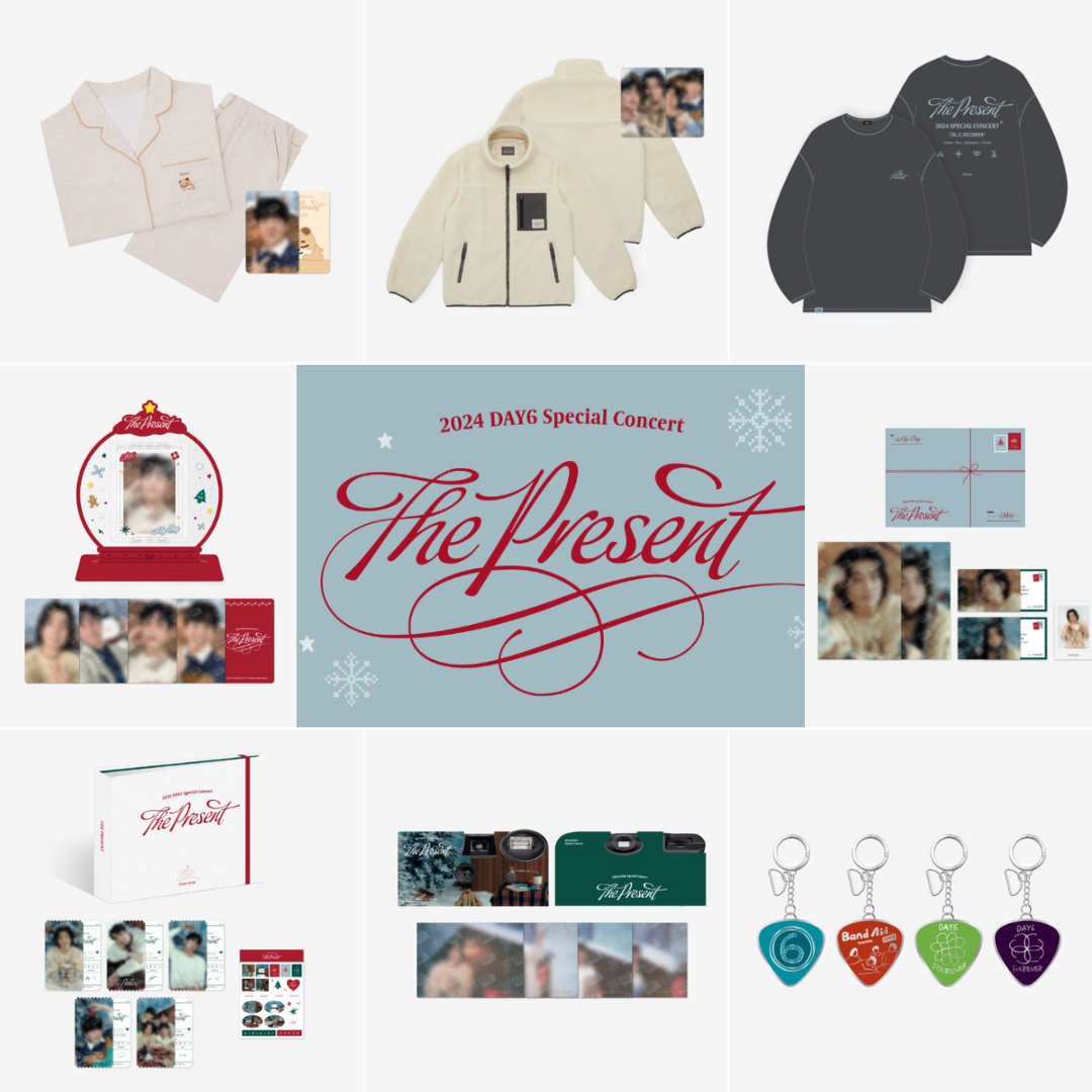 DAY6(데이식스) Special Concert ‘The Present’ OFFICIAL MERCH 2024