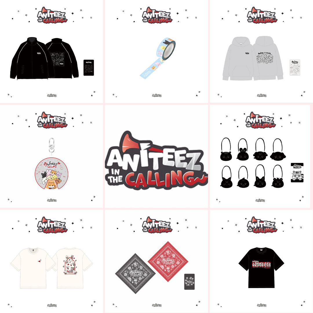 ATEEZ - Aniteez in the Calling Official Merch MD