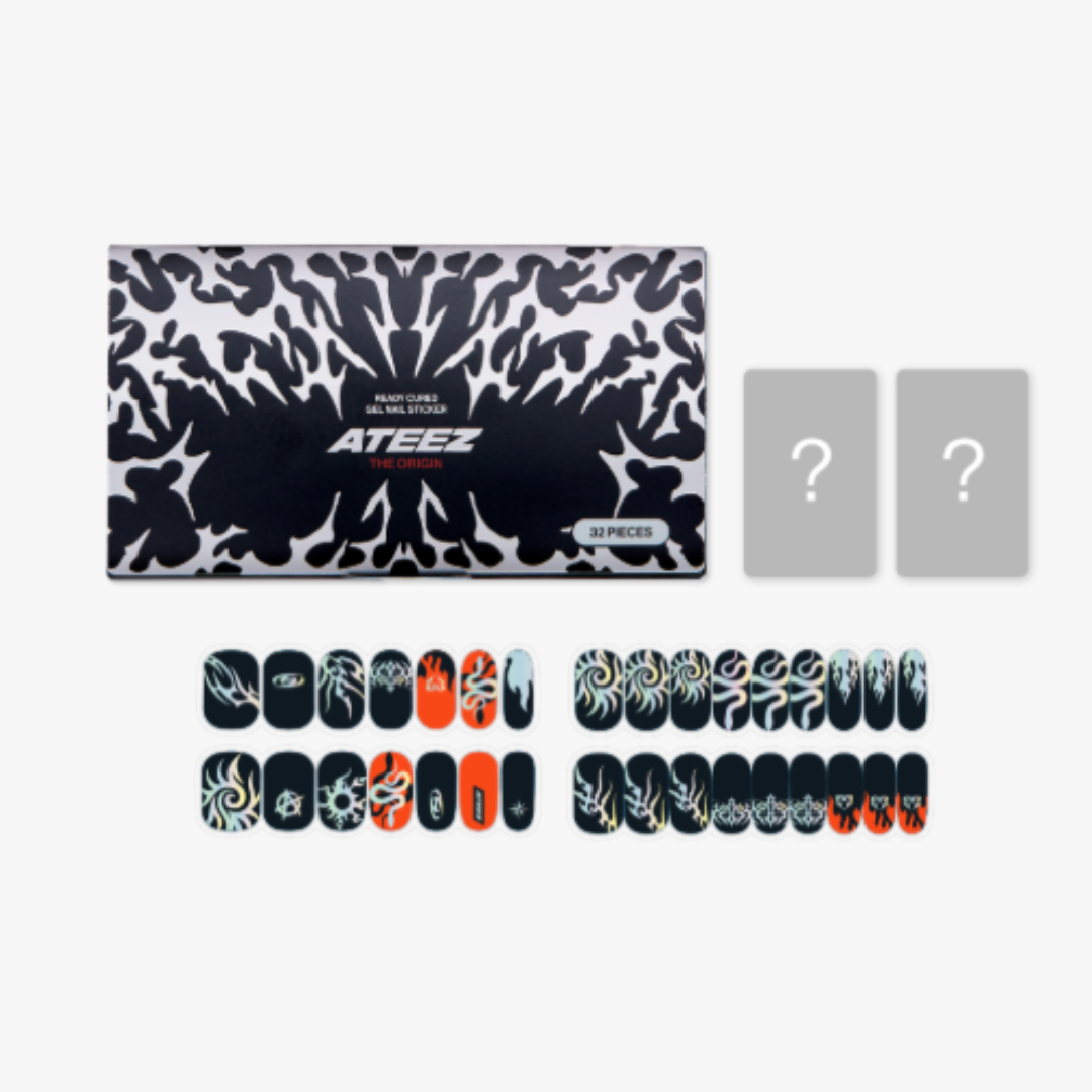 ATEEZ READY CURED GEL NAIL STICKER – SEOUL TERRACE ATEEZ READY CURED GEL NAIL STICKER – SEOUL TERRACE