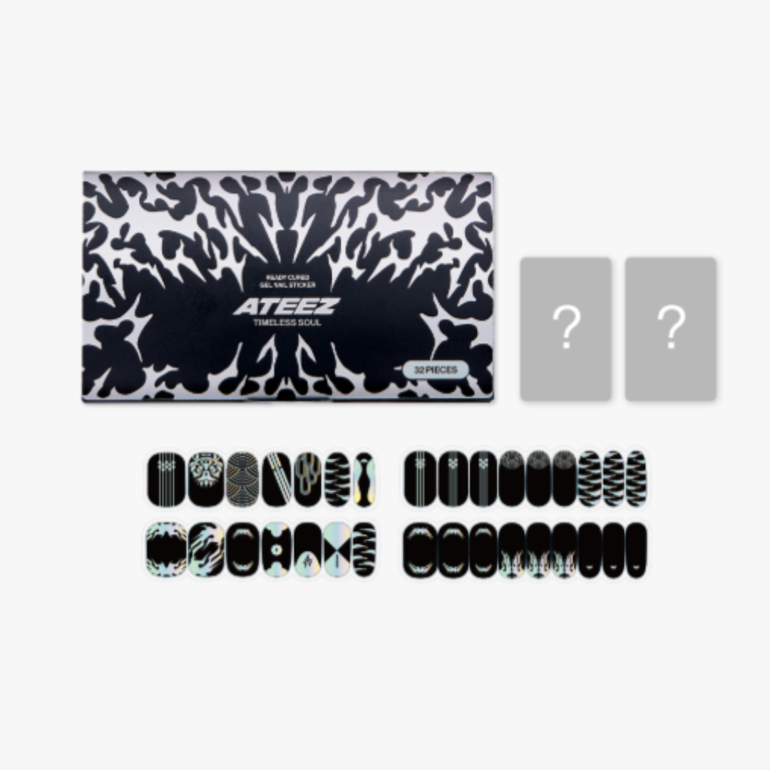 ATEEZ READY CURED GEL NAIL STICKER