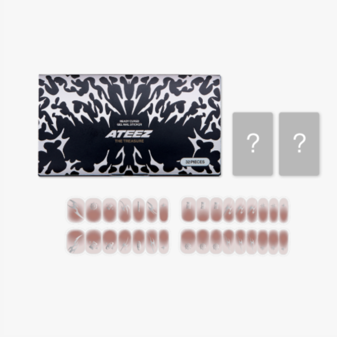 ATEEZ READY CURED GEL NAIL STICKER