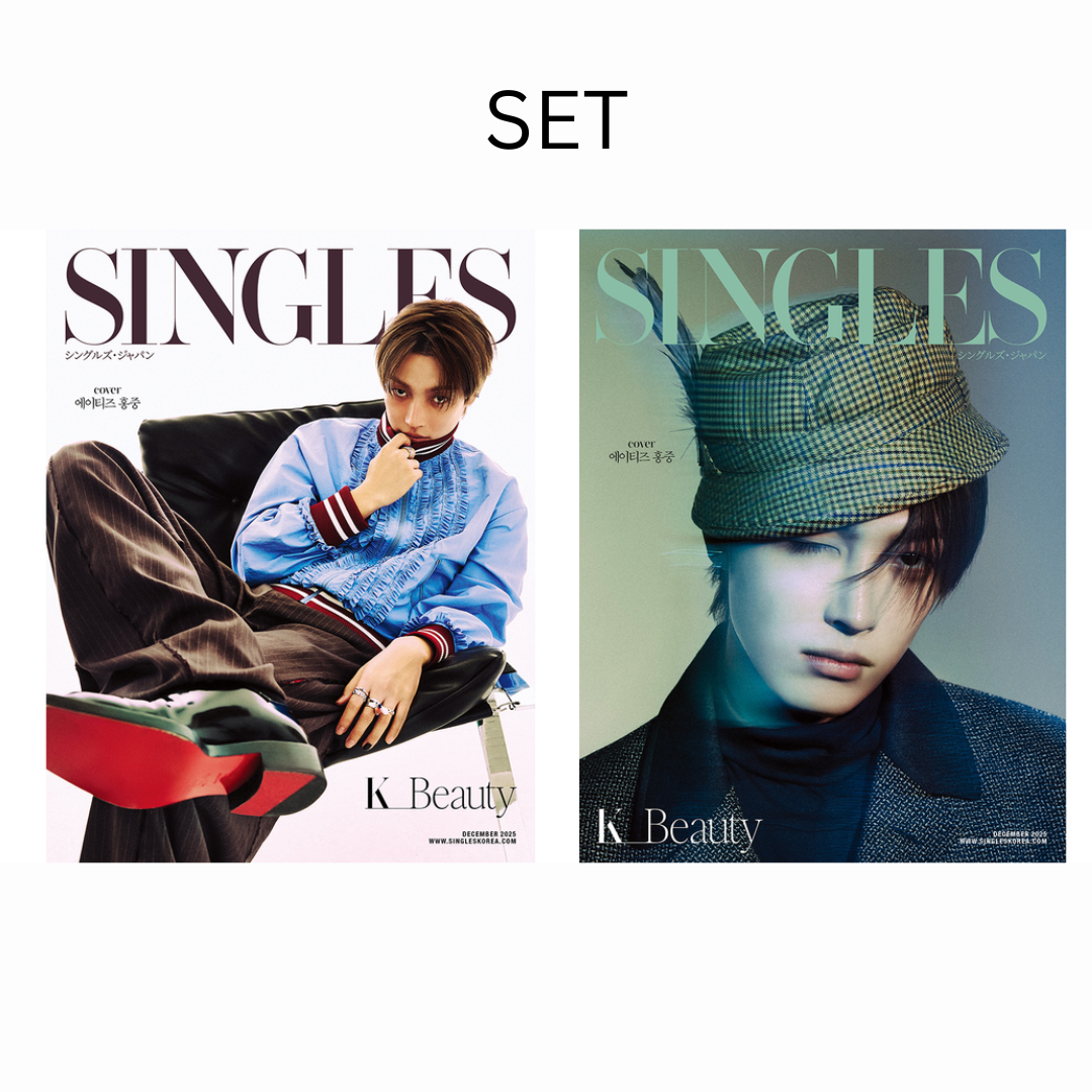 ATEEZ Hongjoong Singles Magazine December 2025.12 + Photocards