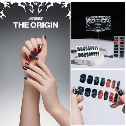 ATEEZ READY CURED GEL NAIL STICKER