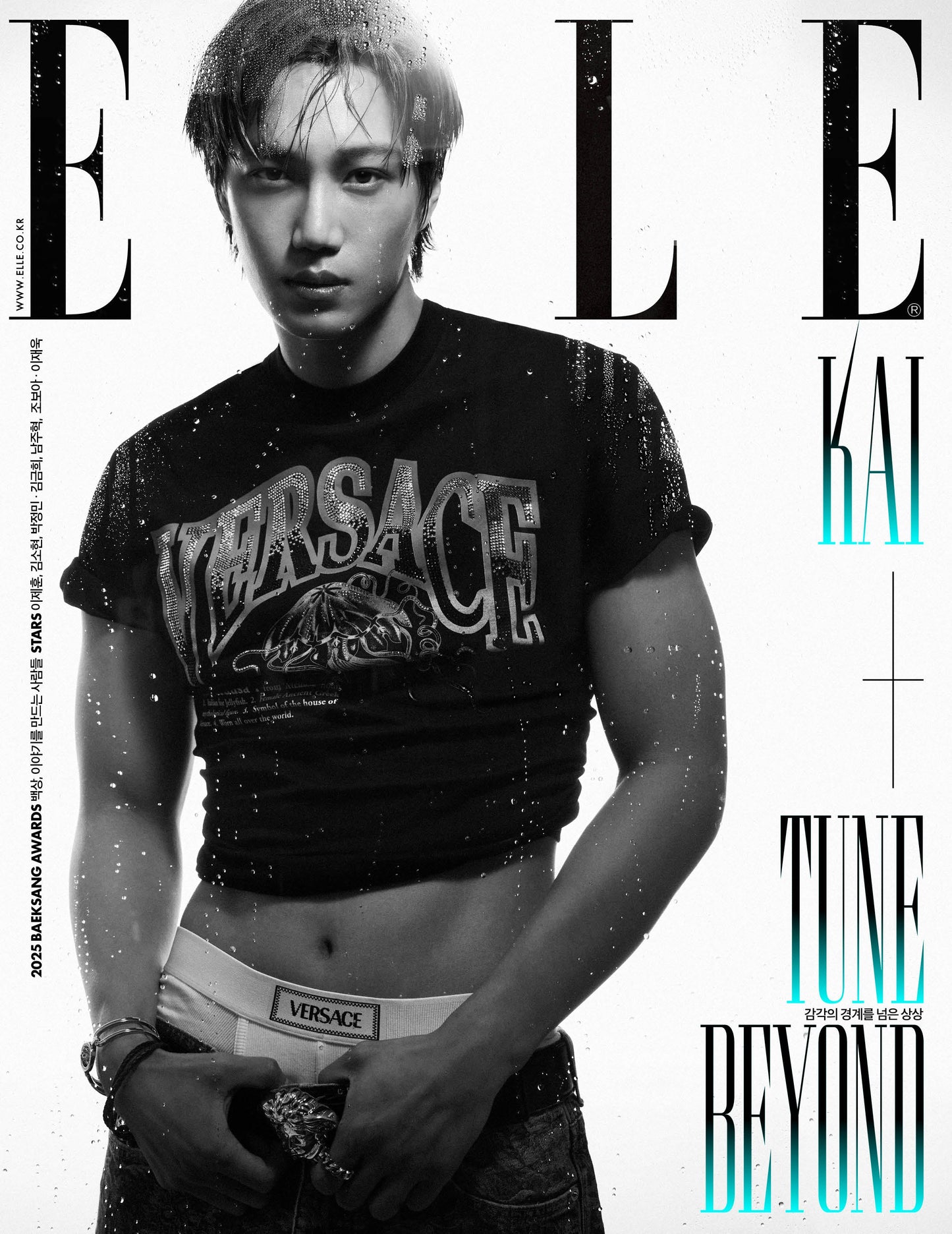 ELLE KOREA MAGAZINE JUNE 2025 COVER : EXO KAI