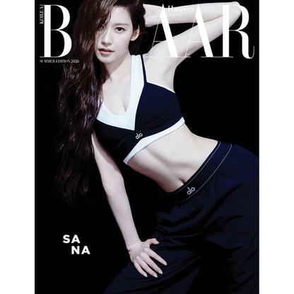 [TWICE] SANA - HARPER'S BAZAAR Korea Summer Special Magazine 2026 (Random Cover)