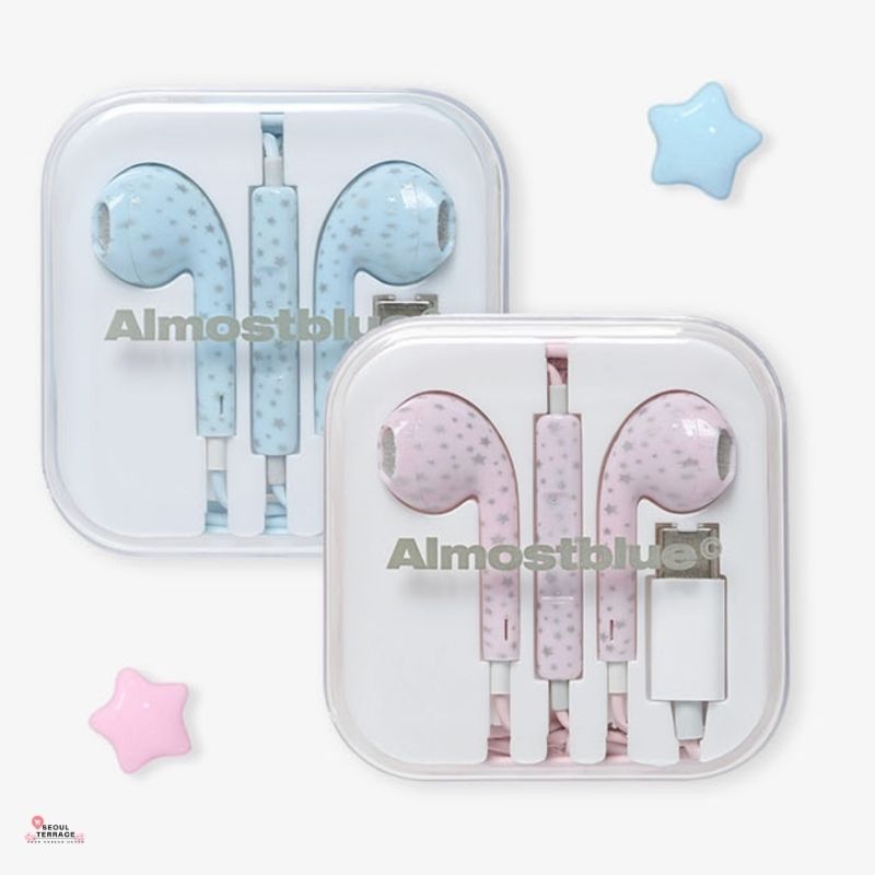 Almost Blue - Snow Earphones (Lightning 8-pin, C-Type)