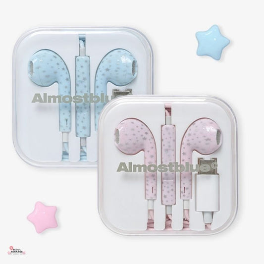 Almost Blue - Snow Earphones (Lightning 8-pin, C-Type)