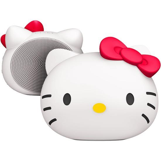 [Best No. 1/Vibrating Cleanser] Gesuke Sanrio Hello Kitty Sonic Facial Brush 4 in 1 (Starlight) / Silicone Brush
