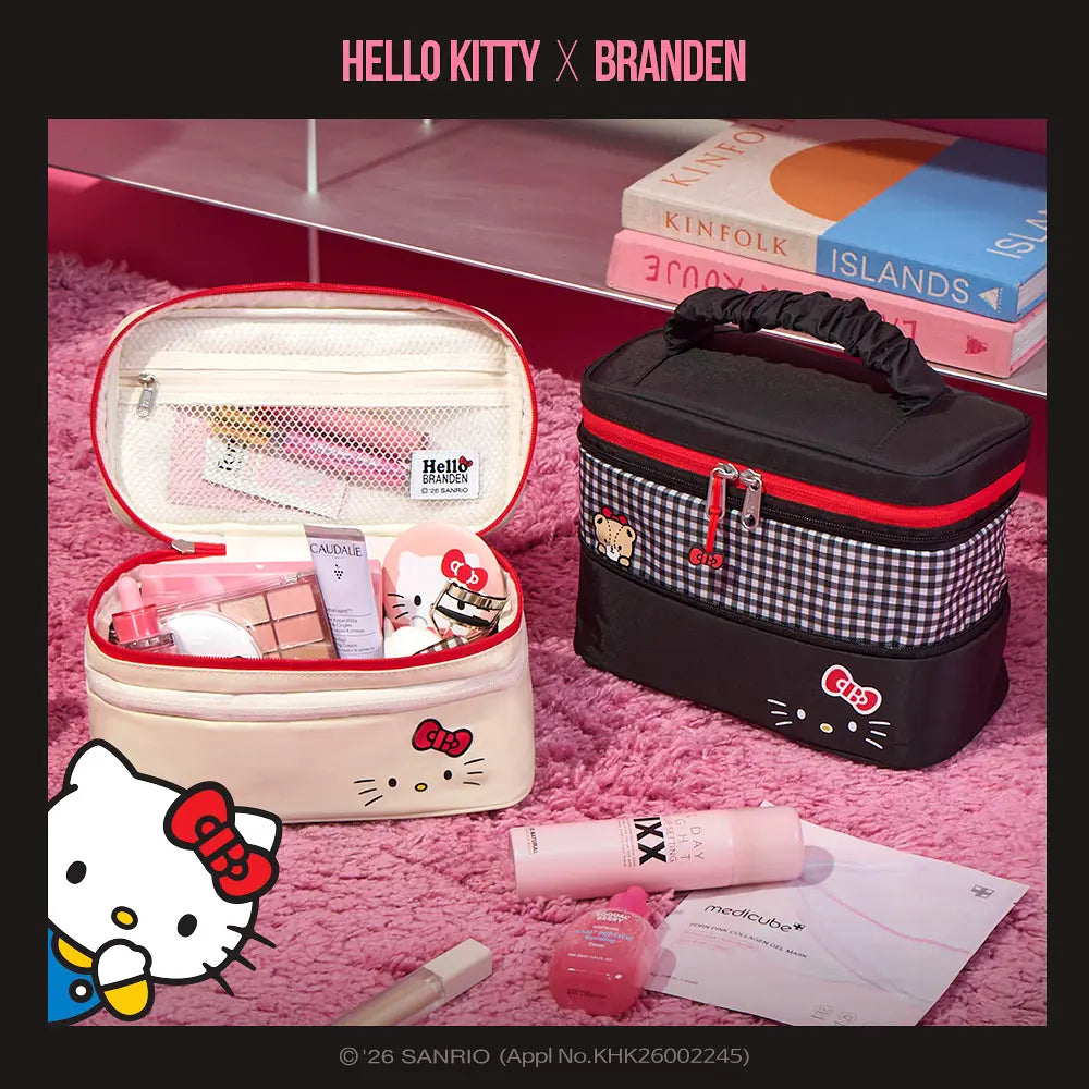 Branden X Hello Kitty Makeup Pouch