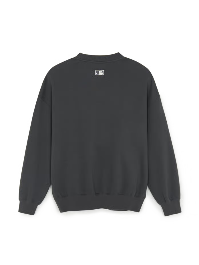 [Karina Pick] 25FW MLB Varsity Vintage Graphic Man-to-Man Boston Red Sox