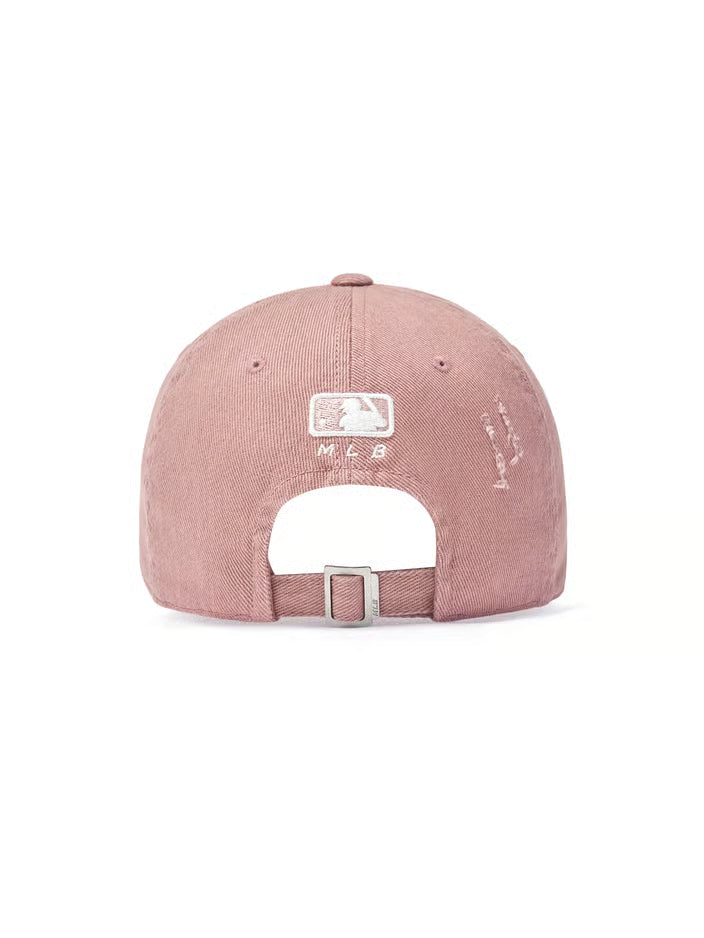 [Aespa Karina Pick] 26SS MLB Damage Washed Unstructured Ball Cap New York Yankees