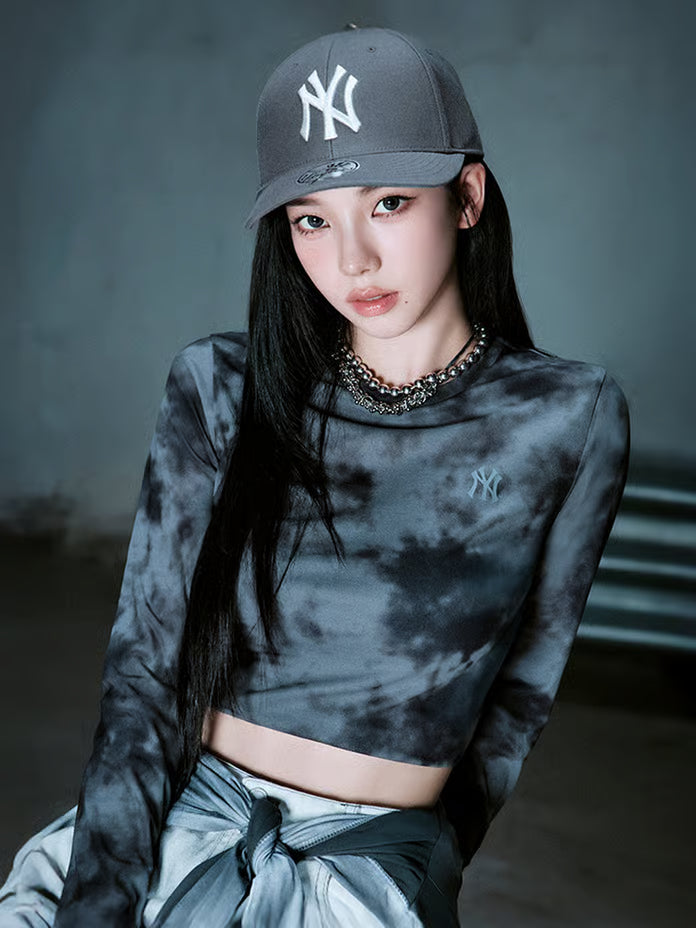 [Karina Pick] 25FW MLB Signature Patch Structure Ball Cap