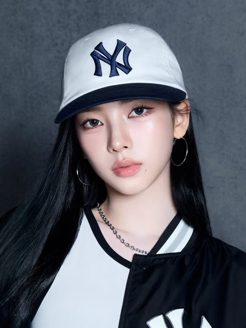 [Aespa Karina Pick] 26FW MLB Q-Fit Color Block Unstructured Ball Cap