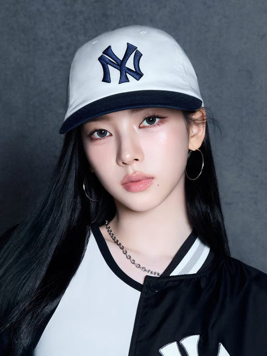 [Aespa Karina Pick] 26FW MLB Q-Fit Color Block Unstructured Ball Cap