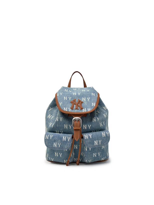 MLB Classic Monogram Vintage Denim Backpack