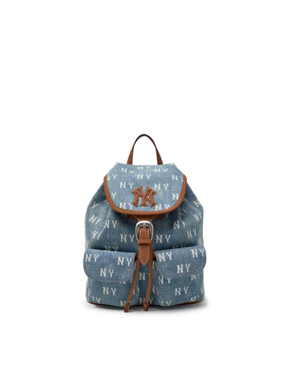 MLB Classic Monogram Vintage Denim Backpack
