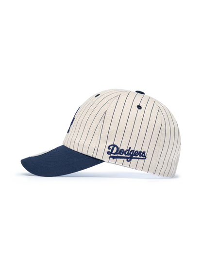 [Karina Pick] 25FW MLB Signature Stripe Unstructured Ball Cap