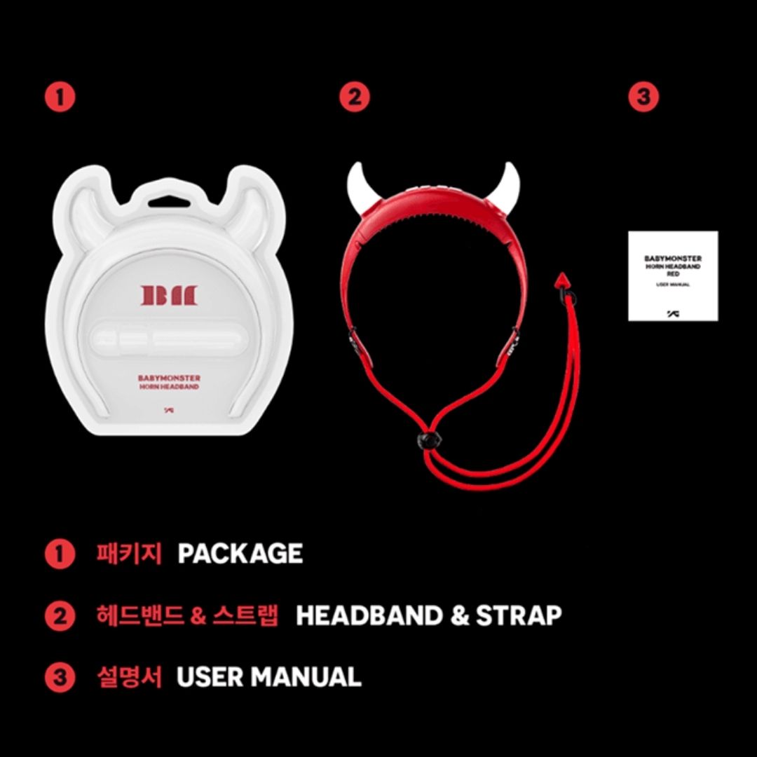 BABYMONSTER BABYMONSTER OFFICIAL HORN HEADBAND