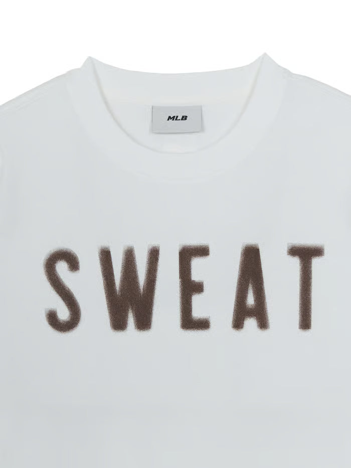 [MLB X KISS OF LIFE] SWEAT Semi-Oversized Short Sleeve T-shirt
