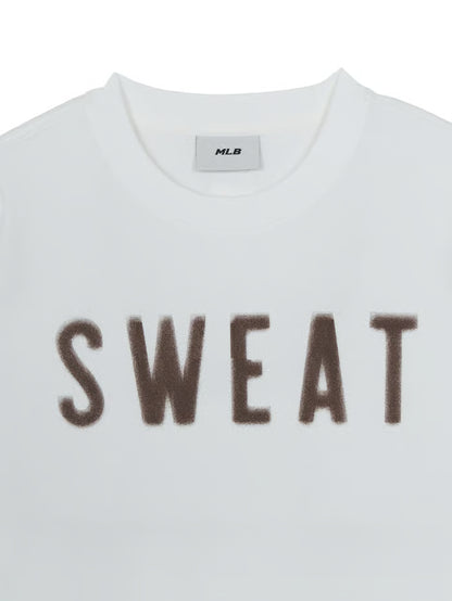 [MLB X KISS OF LIFE] SWEAT Semi-Oversized Short Sleeve T-shirt