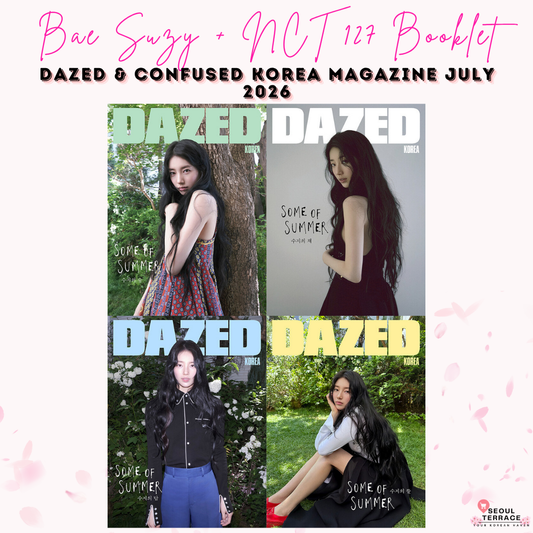 BAE SUZY - DAZED & CONFUSED KOREA MAGAZINE JULY 2026 + NCT 127 Booklet