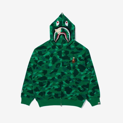 A Bathing Ape BAPE X Stray Kids SHARK FULL ZIP HOODIE