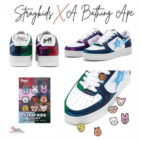 STRAY KIDS x A BATHING APE - STAR MULTI - SHOE