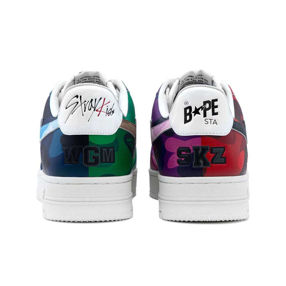STRAY KIDS x A BATHING APE - STAR MULTI - SHOE