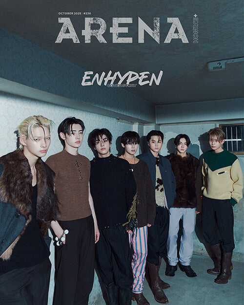 Arena Homme+ Magazine October 2025 Cover: ENHYPEN
