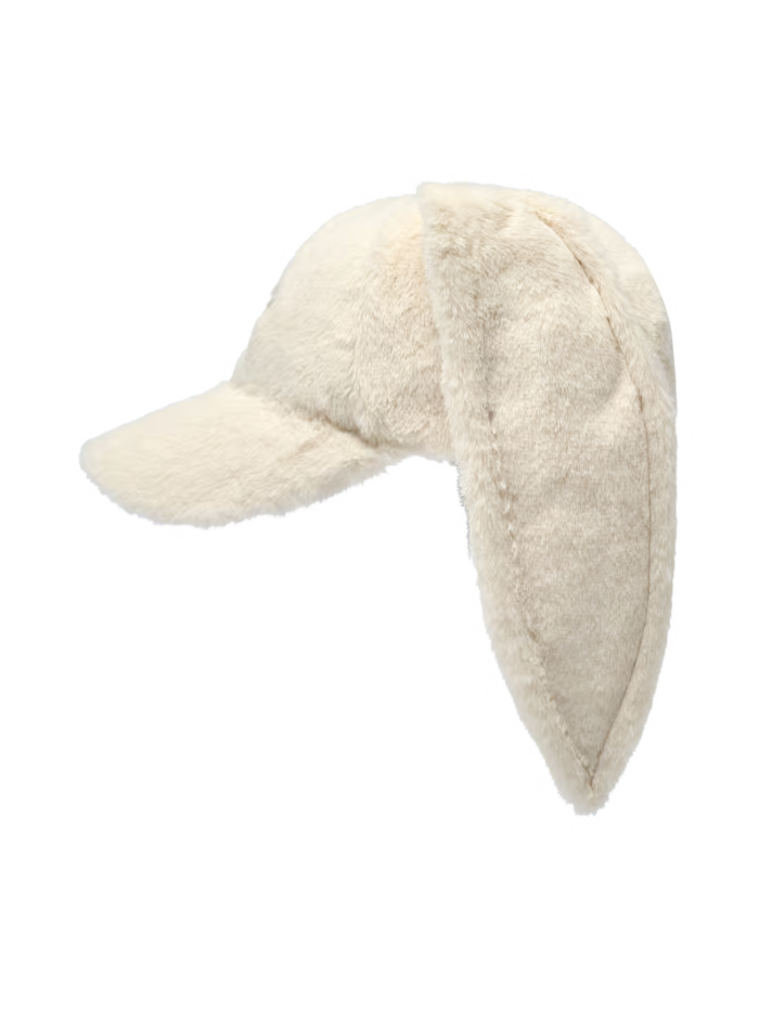 [RESCENE X MLB] 26FW Bunny Colorful Fur Unstructured Ball Cap