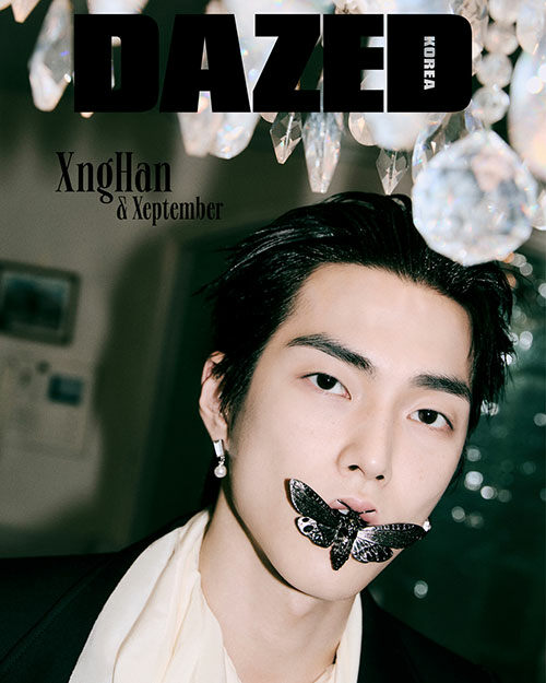 DAZED & CONFUSED KOREA MAGAZINE SEPTEMBER 2025 COVER: RIIZE Seunghan [ XNGHAN ]