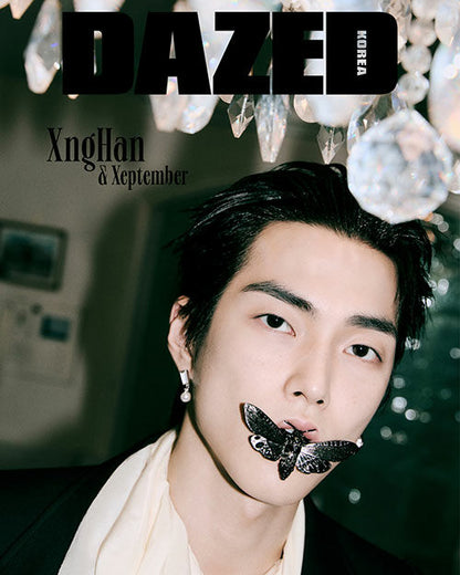 DAZED & CONFUSED KOREA MAGAZINE SEPTEMBER 2025 COVER: RIIZE Seunghan [ XNGHAN ]