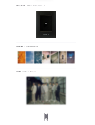 BTS 'BE' Album – SEOUL TERRACE BTS 'BE' Album – SEOUL TERRACE