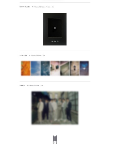 BTS 'BE' Album