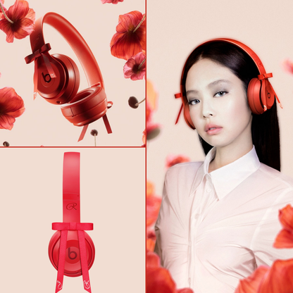 BEATS x BLACKPINK Jennie - Beats Solo 4 'Ruby Red' Special Edition BEATS x BLACKPINK Jennie - Beats Solo 4 'Ruby Red' Special Edition
