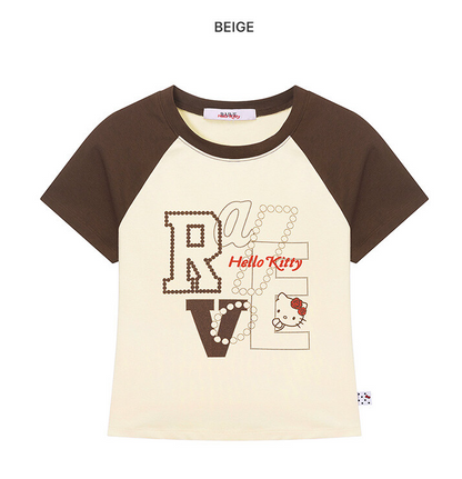 RAIVE X HELLO KITTY - Raglan Graphic T-shirt