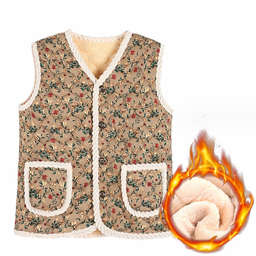 Korean Kimjang Vest (K-ajumma, grandma style)