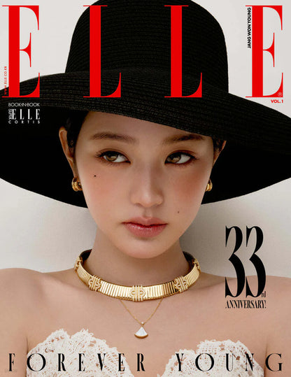 ELLE KOREA MAGAZINE 2025 NOVEMBER COVER : IVE JANG WONYOUNG