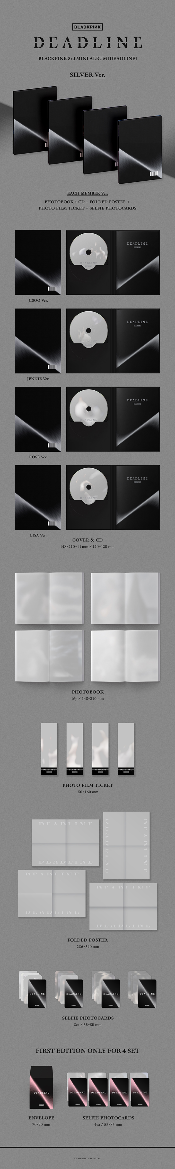 [PRE-ORDER] BLACKPINK 3rd Mini Album [DEADLINE] with Gifts