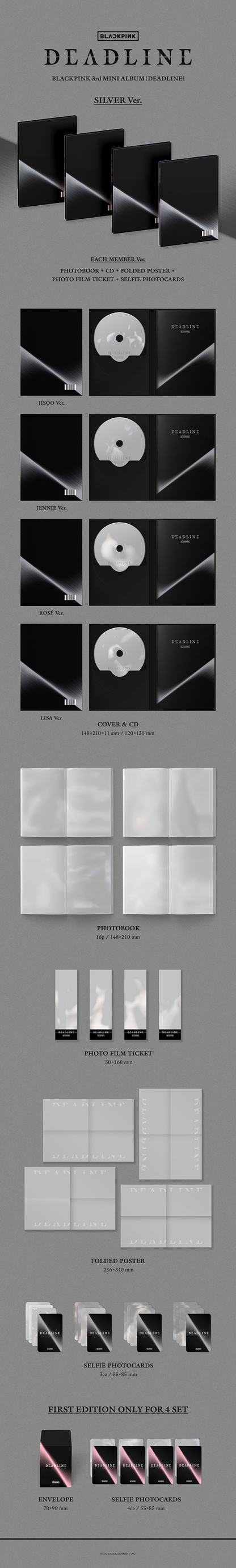 [PRE-ORDER] BLACKPINK 3rd Mini Album [DEADLINE] with Gifts