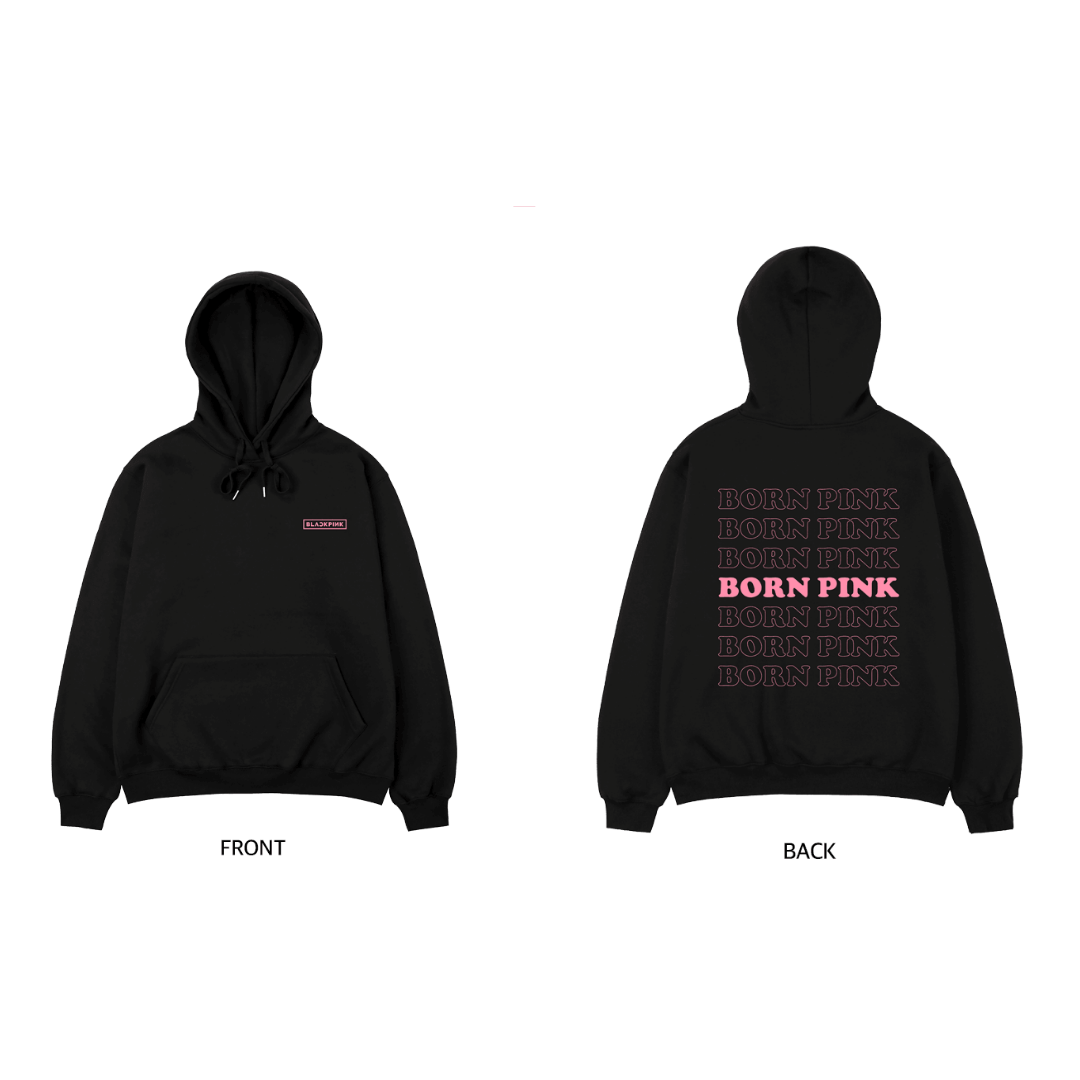BLACKPINK [BPTOUR] BLACKPINK TOUR HOODIE BLACK (GREY SOLD