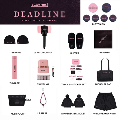 BLACKPINK [DEADLINE TOUR in Goyang] OFFICIAL MERCH