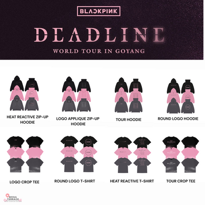 BLACKPINK [DEADLINE TOUR in Goyang] OFFICIAL MERCH