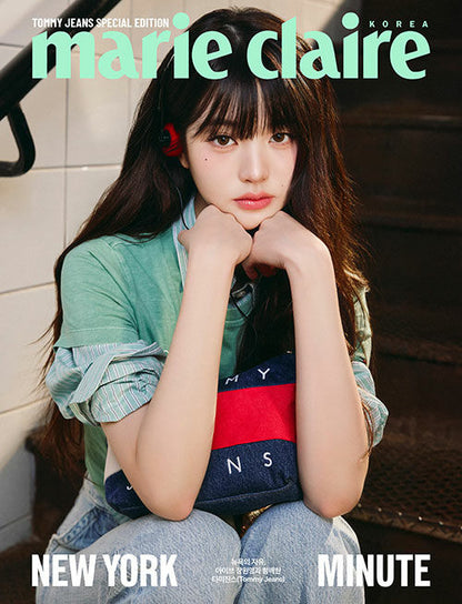 Marie Claire 2025 Magazine Tommy Jeans Special Edition Cover: IVE Jang Wonyoung