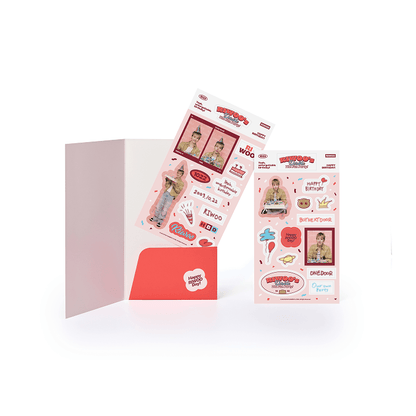 BOYNEXTDOOR 'Double The Fun Party' Photo Card Case & Photo Sticker