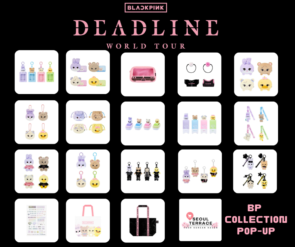 (BLACKPINK COLLECTION) BLACKPINK Deadline World Tour POPUP MERCH MD