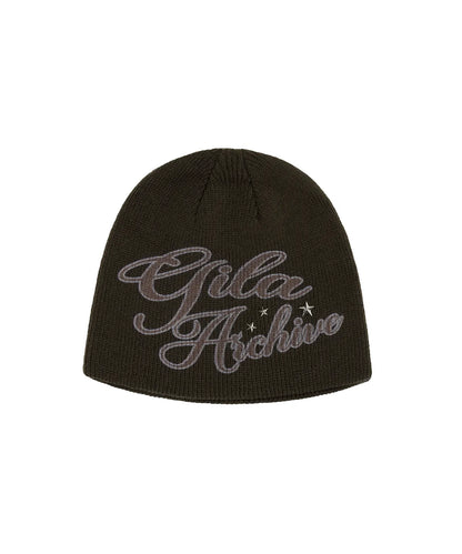 Gila Archive LETTERING LOGO BEANIE Seen Worn by aespa Winter